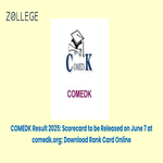 COMEDK Result 2025 Scorecard Released on June 7 at comedk org Download Rank Card Online
